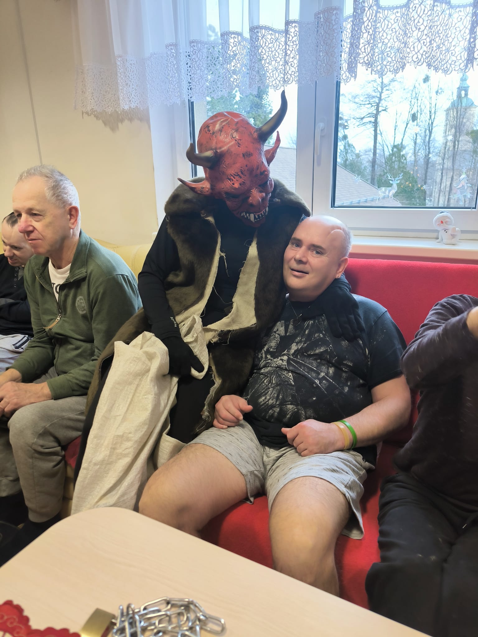 Návštěva Mikuláše, anděla a čerta